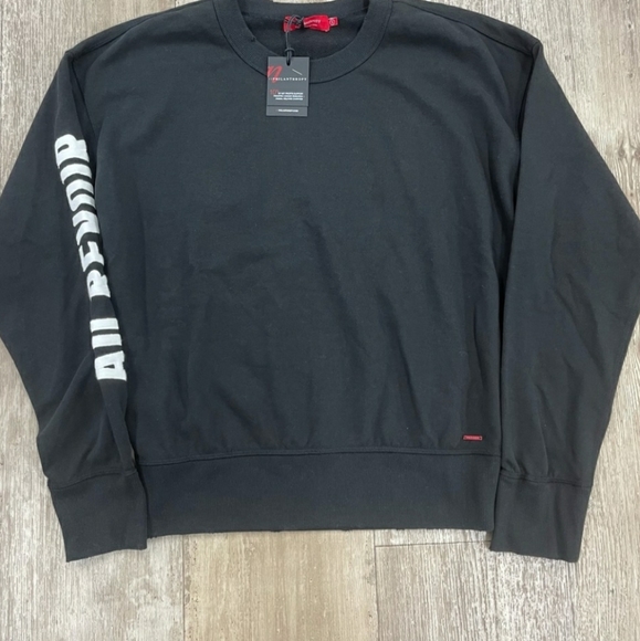 N:Philanthropy Au Revoir Black Small Sweatshirt & Jogger Set nwt - Picture 2 of 8